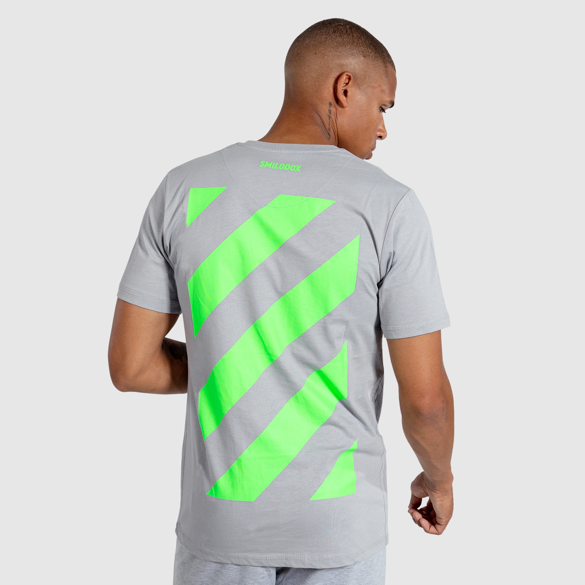 Grau Neon Grün