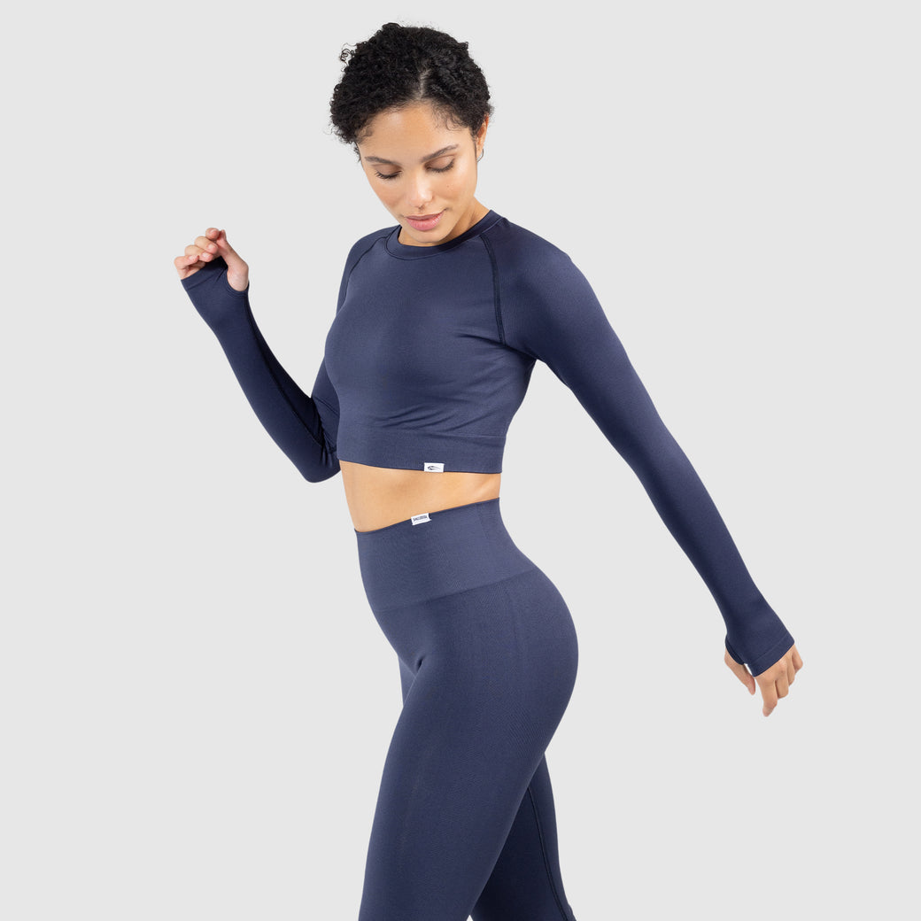 クロップ長袖カトリーナ