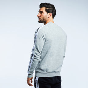 ストライプスウェットシャツ